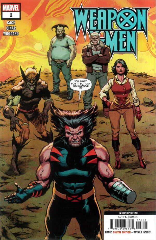 WEAPON X-MEN #1: Yildiray Cinar 2nd Print