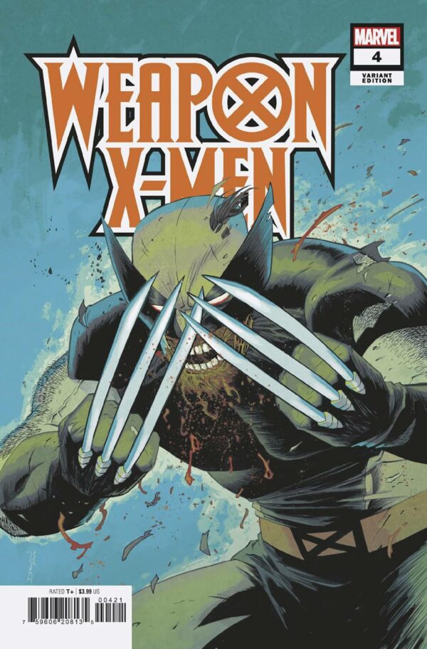 WEAPON X-MEN #4: Declan Shalvey cover B