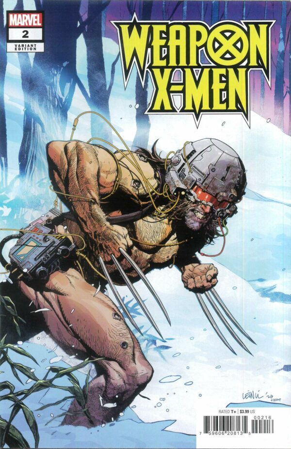 WEAPON X-MEN #2: Leinil Francis Yu RI cover P