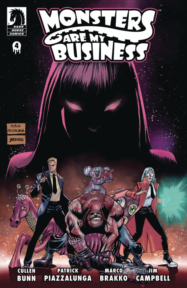 MONSTERS ARE MY BUSINESS & BUSINESS IS BLOODY #4 Patrick Piazzalunga cover A