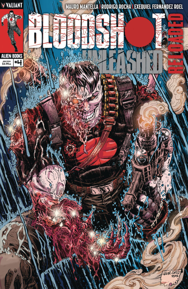 BLOODSHOT UNLEASHED: RELOADED #4 Brian Level cover A