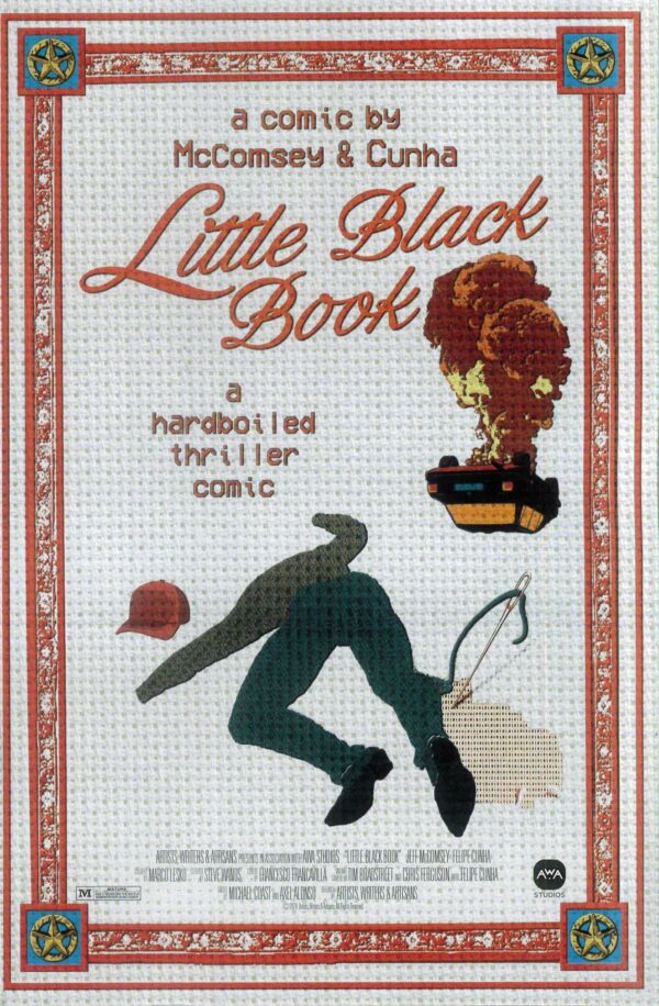 LITTLE BLACK BOOK #2: Chris Ferguson Movie Poster Homage cover C