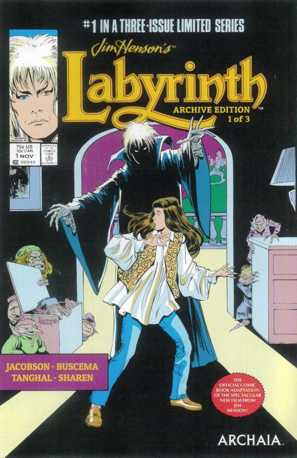 JIM HENSON’S LABYRINTH ARCHIVE EDITION #1: Romeo Tanghal cover A