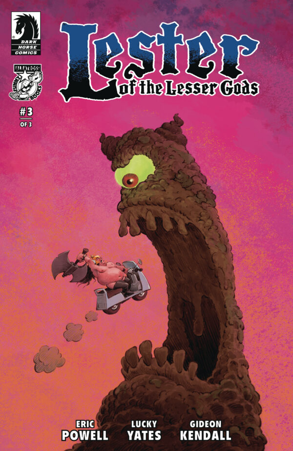 LESTER OF LESSER GODS #3: Gideon Kendall cover A