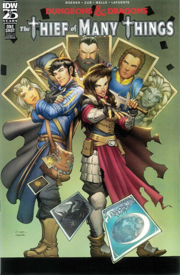 DUNGEONS AND DRAGONS: THIEF OF MANY THINGS #1: Max Dunbar cover A