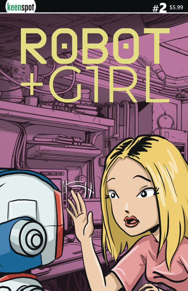 ROBOT + GIRL #2: Mike White cover A