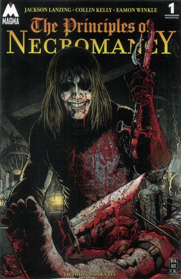 PRINCIPLES OF NECROMANCY #1: Darick Robertson RI cover C