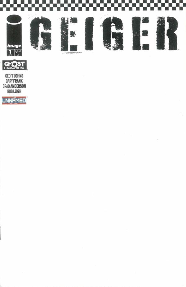 GEIGER (2024 SERIES) #1: Blank Sketch cover D