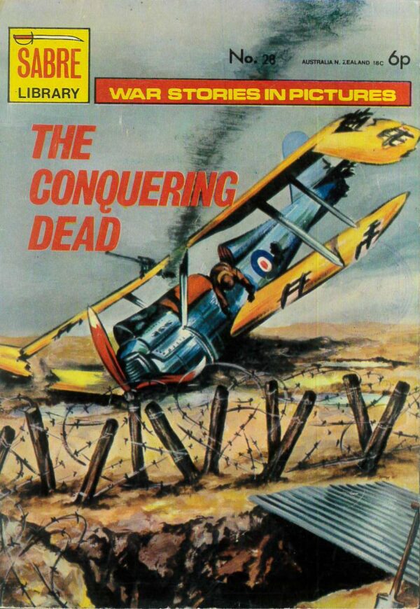 SABRE LIBRARY (1971 SERIES) #28: The Conauering Dead – VG/FN