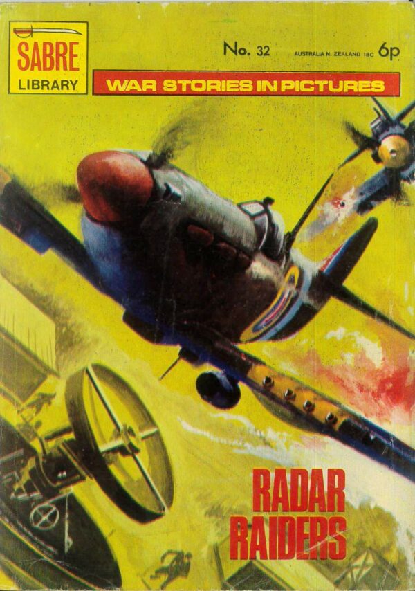 SABRE LIBRARY (1971 SERIES) #32: Radar Raiders – VG/FN