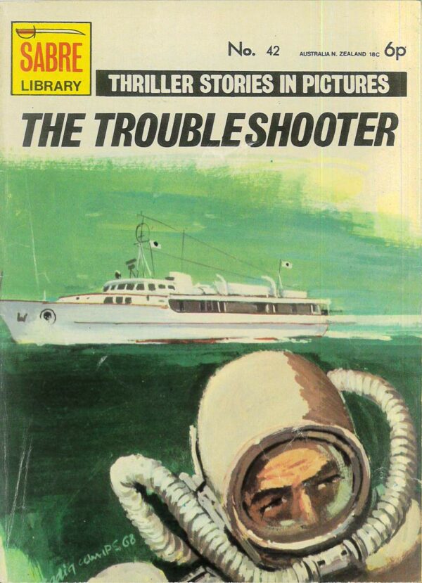 SABRE LIBRARY (1971 SERIES) #42: The Troubleshooter – FN