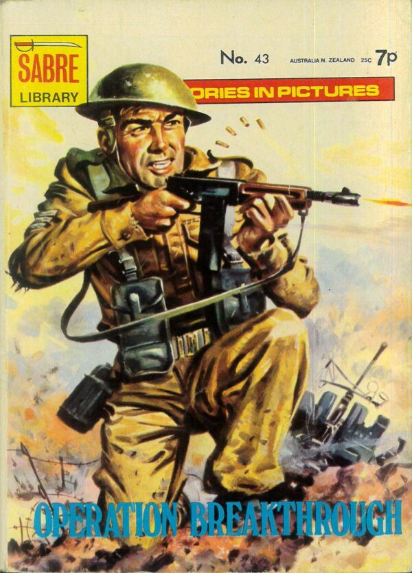 SABRE LIBRARY (1971 SERIES) #43: Operation Breaktghrough – FN