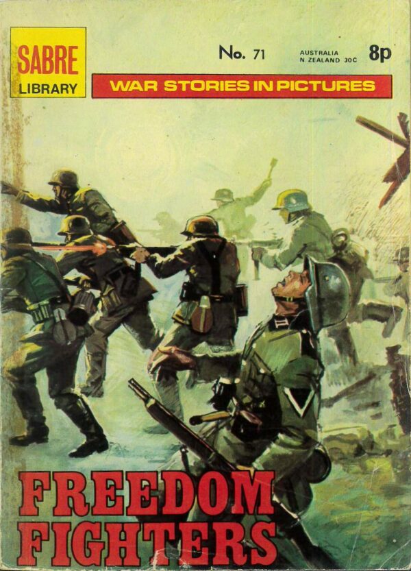 SABRE LIBRARY (1971 SERIES) #71: Freedom Fighters – VG