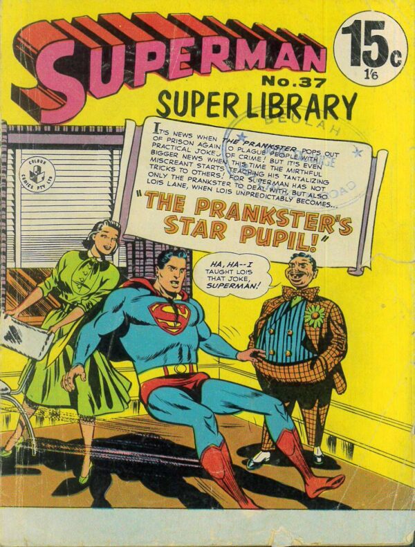 SUPERMAN SUPER LIBRARY #37: GD/VG