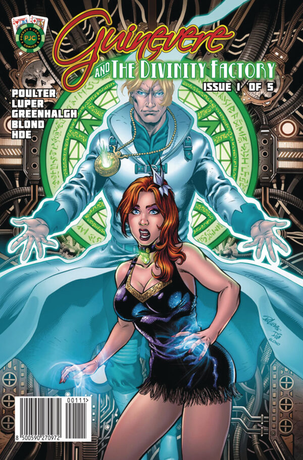 GUINEVERE AND THE DIVINITY FACTORY #1: Rod Luper cover A