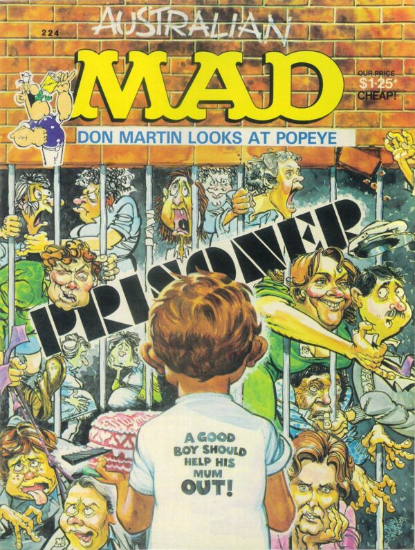 AUSTRALIAN MAD #224: VF/NM