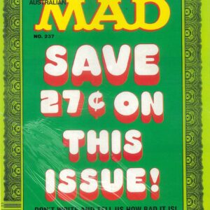 AUSTRALIAN MAD #237: VF/NM