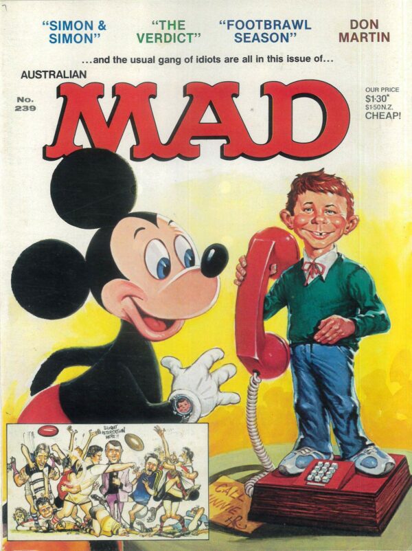 AUSTRALIAN MAD #239: VF/NM