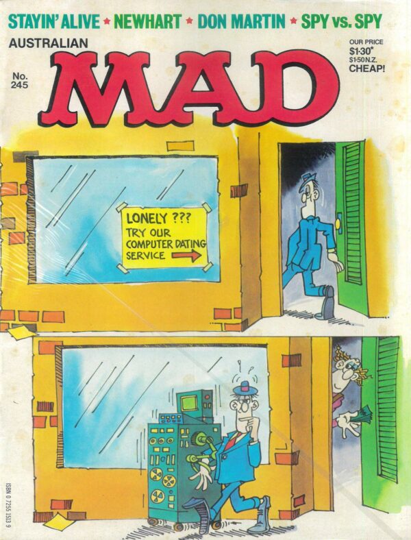 AUSTRALIAN MAD #245: VF/NM