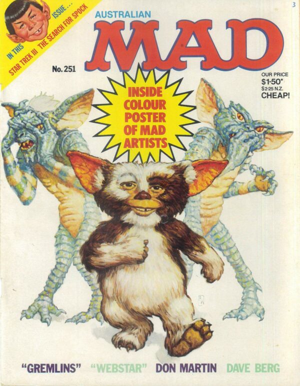 AUSTRALIAN MAD #251: VF/NM