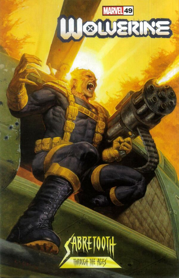 WOLVERINE (2020 SERIES) #49: E.M. Gist Wolverine cover B