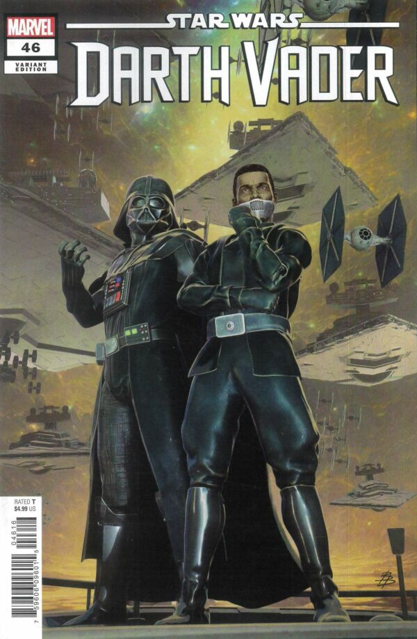 STAR WARS: DARTH VADER (2020 SERIES) #46: Bjorn Barends RI cover P