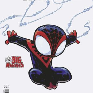 MILES MORALES: SPIDER-MAN (2023 SERIES) #21: Skottie Young Big Marvel cover B