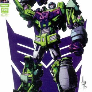 TRANSFORMERS (2023 SERIES) #6: Jason Howard 2nd Print Decepticon cover A