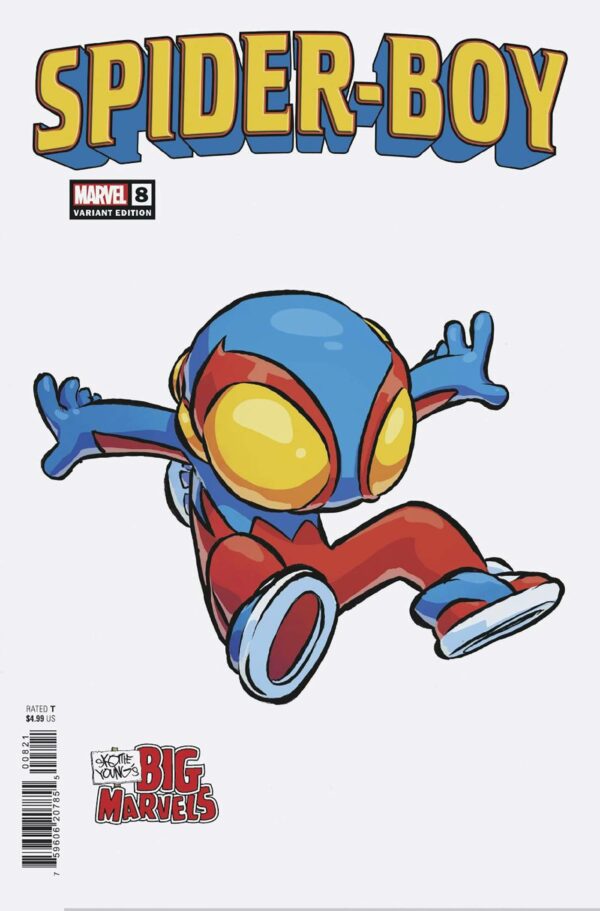 SPIDER-BOY (2023 SERIES) #8: Skottie Young Big Marvel cover B