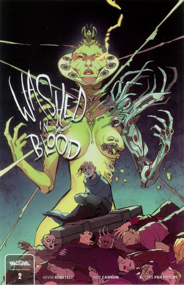 WASHED IN THE BLOOD #2: Romina Moranelli cover A