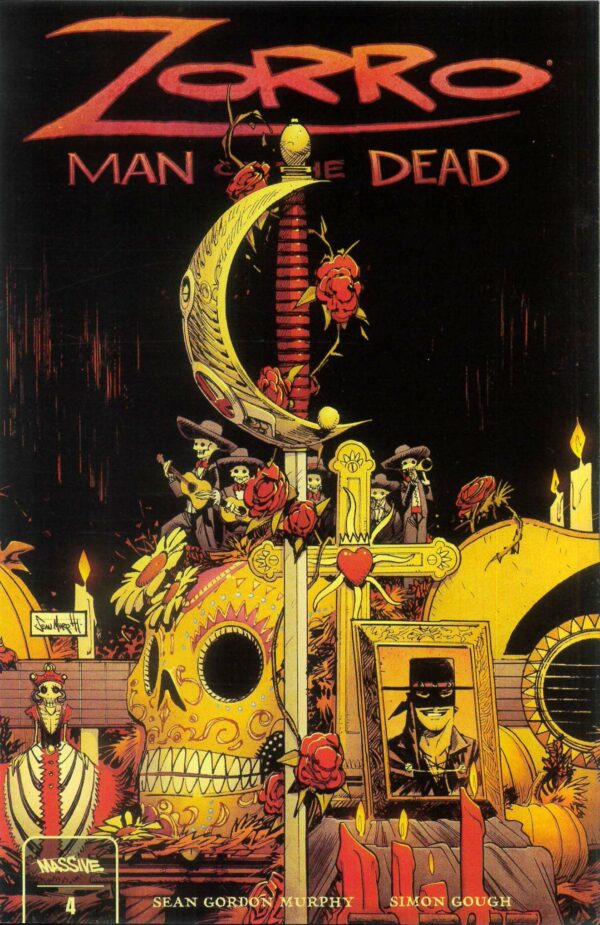 ZORRO: MAN OF THE DEAD #4: Sean Gordon Murphy cover A