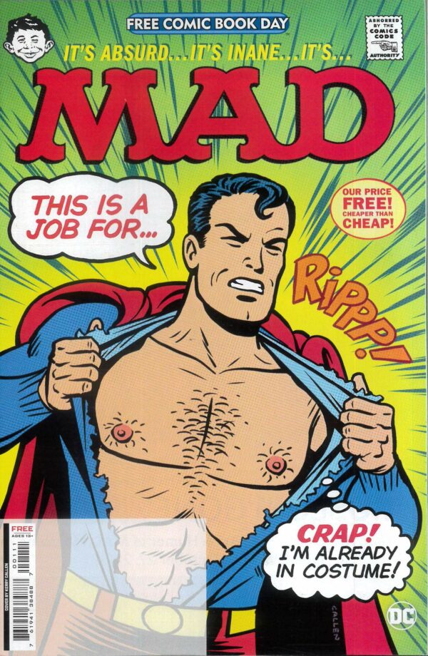 FCBD 2024 #48: DC COMICS: Mad Magazine Special Edition