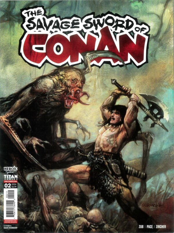 SAVAGE SWORD OF CONAN (2024 SERIES) #2: Dave Dorman cover U