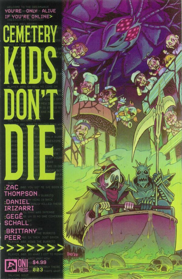 CEMETERY KIDS DON’T DIE #3: Daniel Irizarri cover A