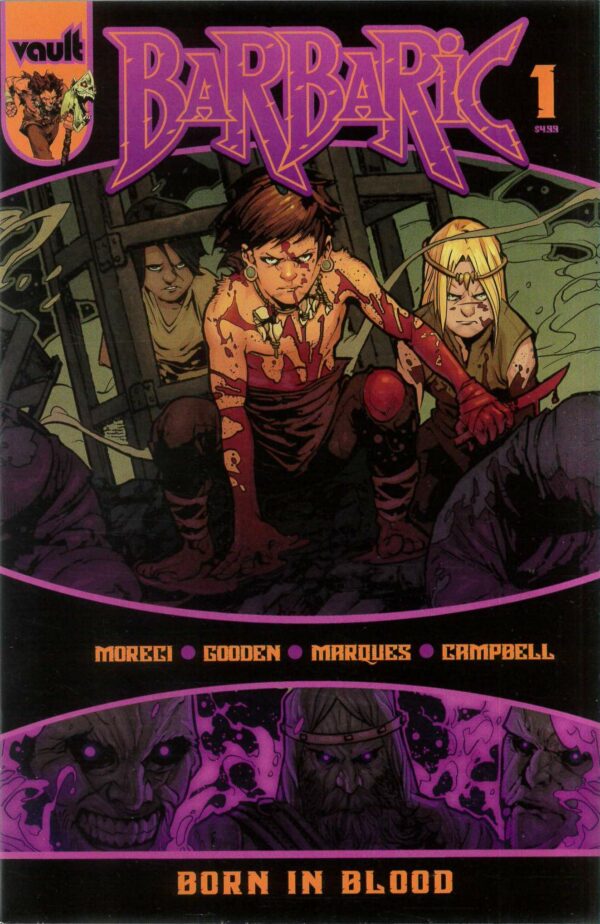 BARBARIC: BORN IN BLOOD #1: Nathan Gooden cover A