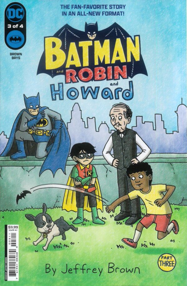 BATMAN AND ROBIN AND HOWARD (2024 SERIES) #3: Jeffrey Brown cover A