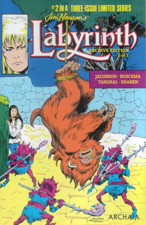 JIM HENSON’S LABYRINTH ARCHIVE EDITION #2: John Buscema & Romeo Tanghal cover A