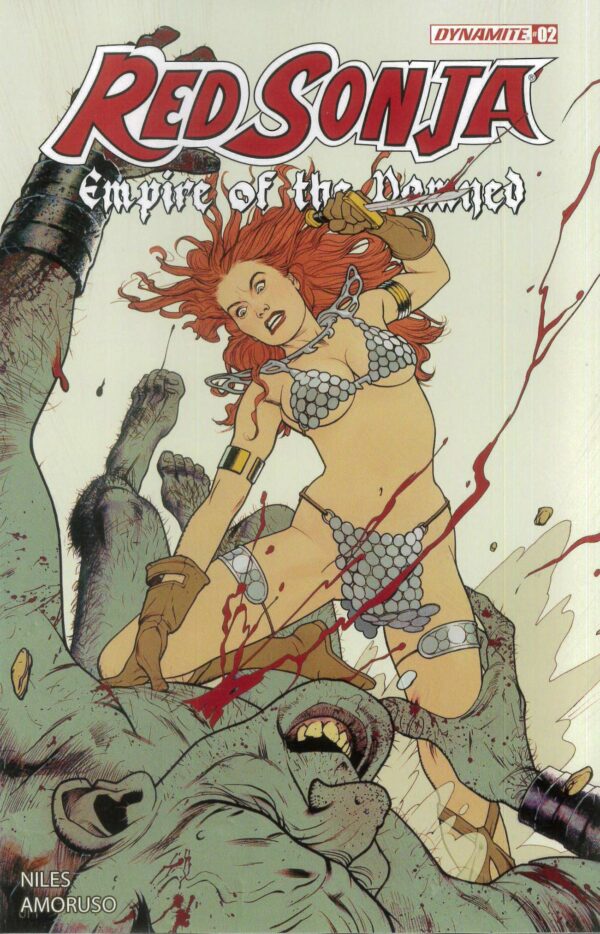 RED SONJA: EMPIRE OF THE DAMNED #2: Joshua Middleton cover A