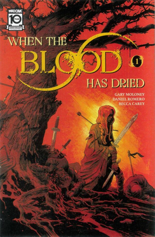 WHEN THE BLOOD HAS DRIED #1: Declan Shalvey cover B