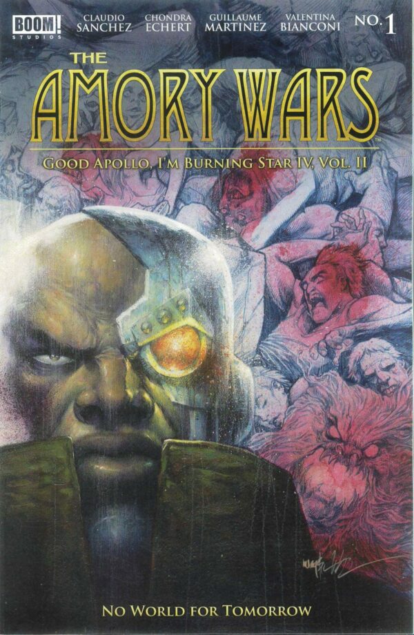 AMORY WARS: NO WORLD FOR TOMORROW #1: Jonathan Wayshak cover B