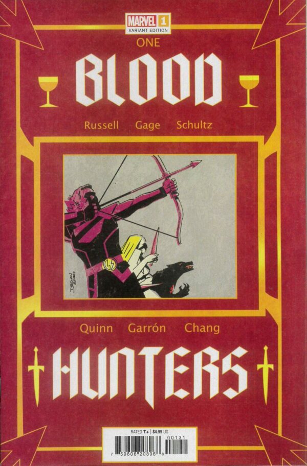 BLOOD HUNTERS (BLOOD HUNT) #1: Declan Shalvey Book Cover cover C