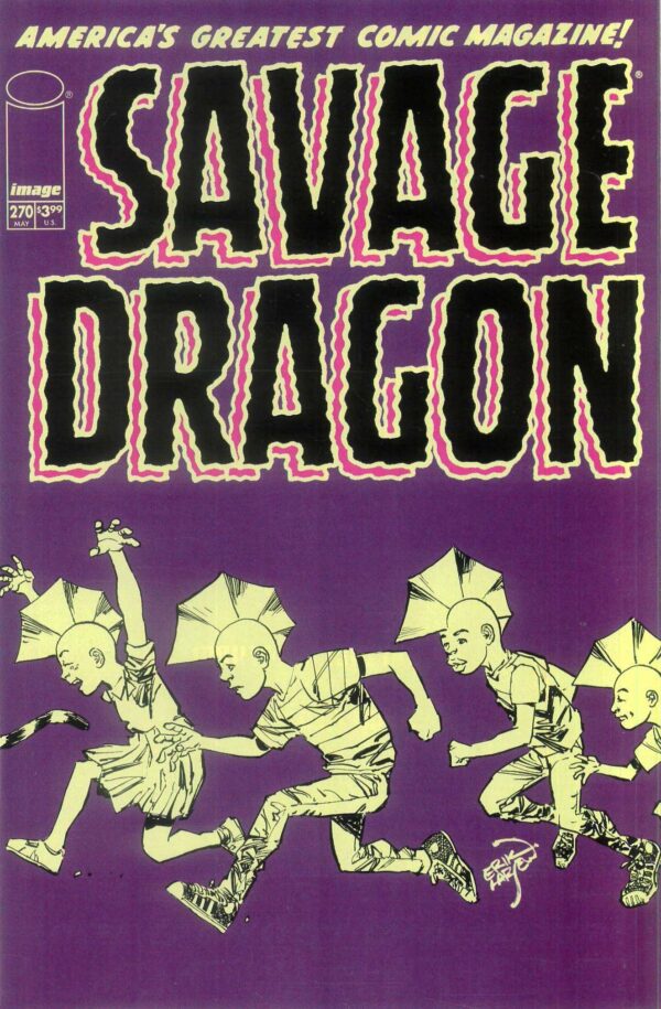SAVAGE DRAGON (1993- SERIES) #270: Erik Larsen cover C