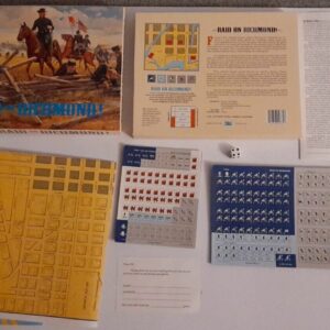 RAID ON RICHMOND-RAID ON WASHINGTON BOARDGAME: Mint – New in box