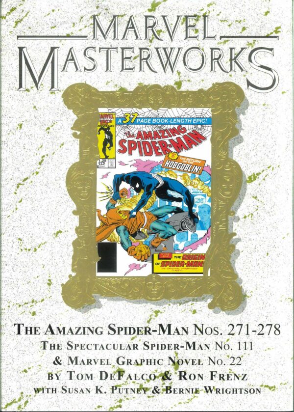 MASTERWORKS: AMAZING SPIDER-MAN (HC) #26: Classic Dust Jacket (#360)