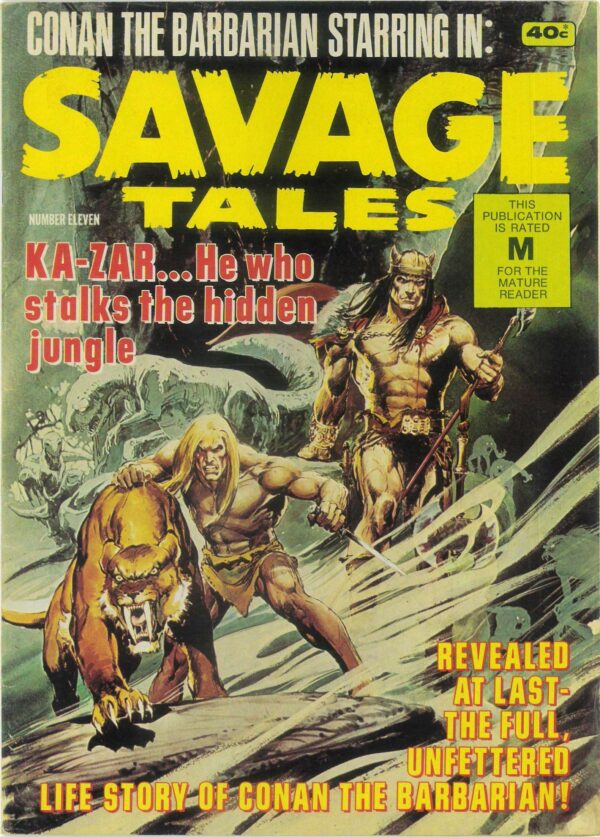 SAVAGE TALES (1972-1980 SERIES) #11: Neal Adams cv – VF