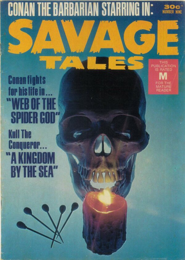 SAVAGE TALES (1972-1980 SERIES) #9: Barry Smith, John Severin – VG