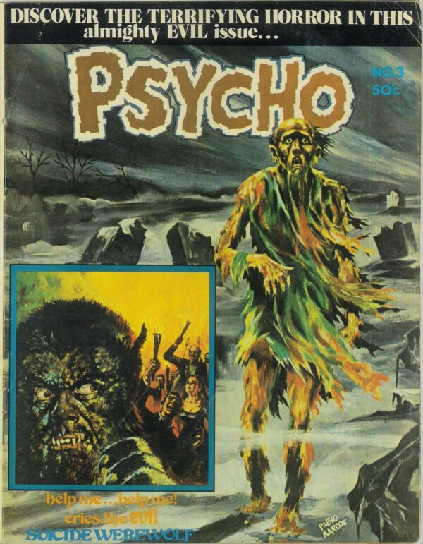 PSYCHO (1976-1977 SERIES) #3: VG