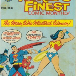 SUPERMAN PRESENTS WORLD’S FINEST COMIC MONTHLY (65 #115: Neal Adams, Gil Kane, 1st Silver Age Atom – VG
