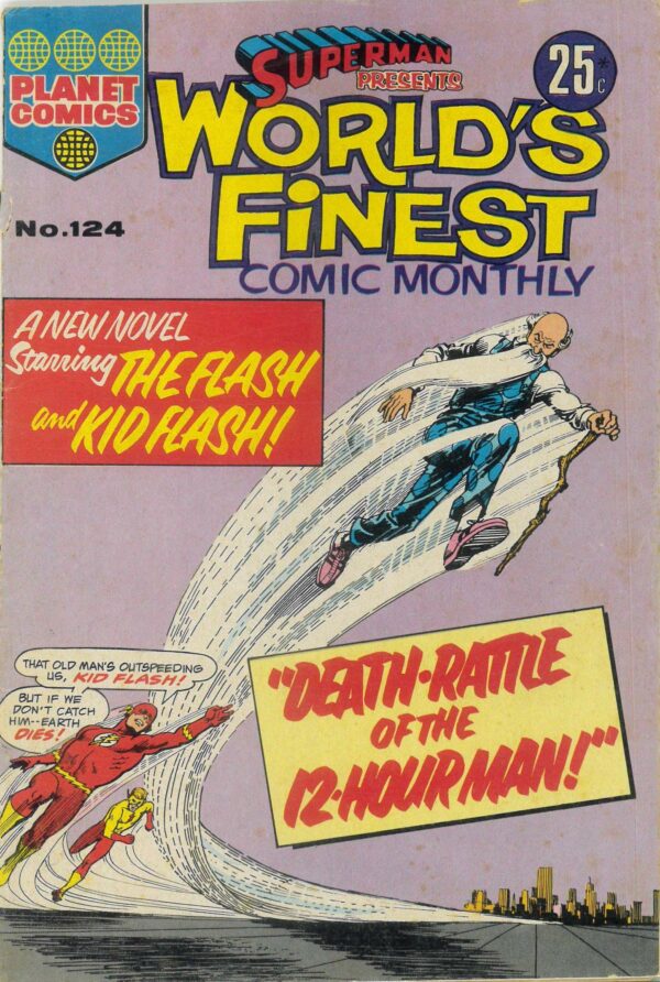 SUPERMAN PRESENTS WORLD’S FINEST COMIC MONTHLY (65 #124: Gil Kane, Jack Kirby – VG