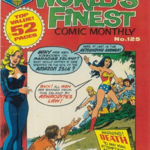 SUPERMAN PRESENTS WORLD’S FINEST COMIC MONTHLY (65 #125: VF